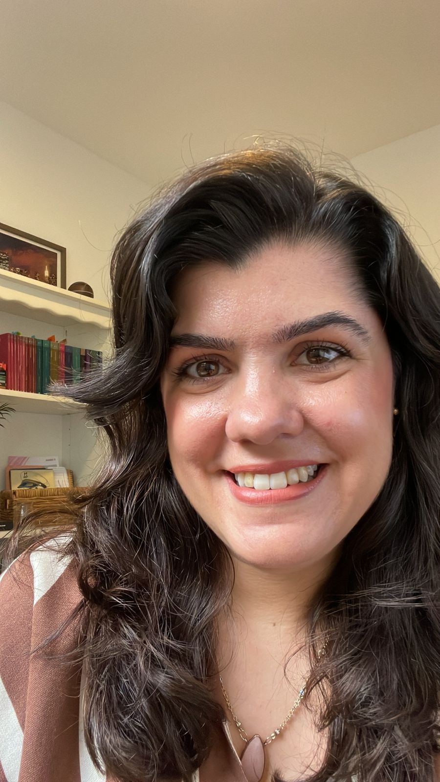 Letícia no consultório virtual